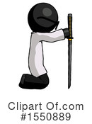 Black Design Mascot Clipart #1550889 by Leo Blanchette