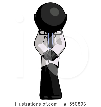 Royalty-Free (RF) Black Design Mascot Clipart Illustration by Leo Blanchette - Stock Sample #1550896