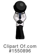 Black Design Mascot Clipart #1550896 by Leo Blanchette