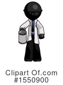 Black Design Mascot Clipart #1550900 by Leo Blanchette
