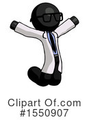 Black Design Mascot Clipart #1550907 by Leo Blanchette