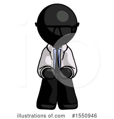 Royalty-Free (RF) Black Design Mascot Clipart Illustration by Leo Blanchette - Stock Sample #1550946