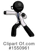 Black Design Mascot Clipart #1550961 by Leo Blanchette