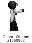 Black Design Mascot Clipart #1550962 by Leo Blanchette