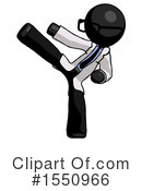 Black Design Mascot Clipart #1550966 by Leo Blanchette