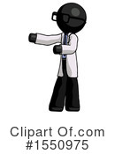 Black Design Mascot Clipart #1550975 by Leo Blanchette