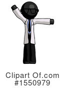 Black Design Mascot Clipart #1550979 by Leo Blanchette