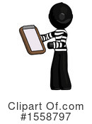Black Design Mascot Clipart #1558797 by Leo Blanchette
