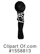 Black Design Mascot Clipart #1558813 by Leo Blanchette