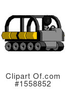 Black Design Mascot Clipart #1558852 by Leo Blanchette
