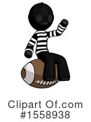 Black Design Mascot Clipart #1558938 by Leo Blanchette