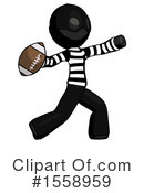 Black Design Mascot Clipart #1558959 by Leo Blanchette