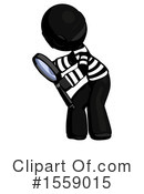 Black Design Mascot Clipart #1559015 by Leo Blanchette