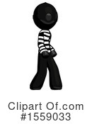 Black Design Mascot Clipart #1559033 by Leo Blanchette