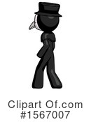 Black Design Mascot Clipart #1567007 by Leo Blanchette