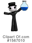 Black Design Mascot Clipart #1567010 by Leo Blanchette