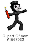 Black Design Mascot Clipart #1567032 by Leo Blanchette