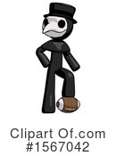 Black Design Mascot Clipart #1567042 by Leo Blanchette