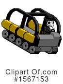 Black Design Mascot Clipart #1567153 by Leo Blanchette