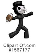 Black Design Mascot Clipart #1567177 by Leo Blanchette