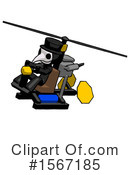 Black Design Mascot Clipart #1567185 by Leo Blanchette