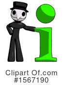 Black Design Mascot Clipart #1567190 by Leo Blanchette