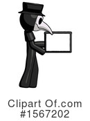 Black Design Mascot Clipart #1567202 by Leo Blanchette