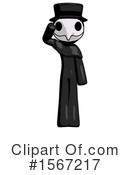 Black Design Mascot Clipart #1567217 by Leo Blanchette