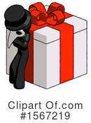 Black Design Mascot Clipart #1567219 by Leo Blanchette