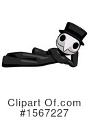 Black Design Mascot Clipart #1567227 by Leo Blanchette