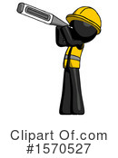 Black Design Mascot Clipart #1570527 by Leo Blanchette