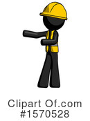 Black Design Mascot Clipart #1570528 by Leo Blanchette