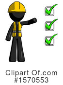 Black Design Mascot Clipart #1570553 by Leo Blanchette