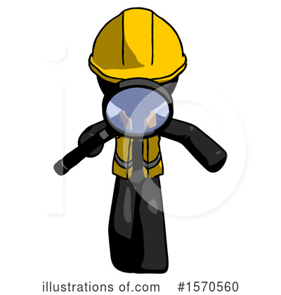 Royalty-Free (RF) Black Design Mascot Clipart Illustration by Leo Blanchette - Stock Sample #1570560
