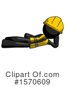 Black Design Mascot Clipart #1570609 by Leo Blanchette