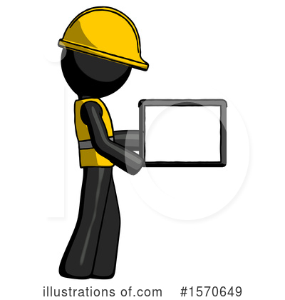 Royalty-Free (RF) Black Design Mascot Clipart Illustration by Leo Blanchette - Stock Sample #1570649