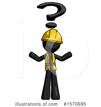 Royalty-Free (RF) Black Design Mascot Clipart Illustration by Leo Blanchette - Stock Sample #1570695