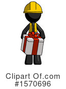 Black Design Mascot Clipart #1570696 by Leo Blanchette