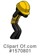 Black Design Mascot Clipart #1570801 by Leo Blanchette