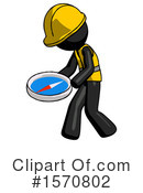 Black Design Mascot Clipart #1570802 by Leo Blanchette