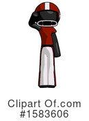 Black Design Mascot Clipart #1583606 by Leo Blanchette