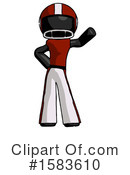 Black Design Mascot Clipart #1583610 by Leo Blanchette