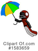 Black Design Mascot Clipart #1583659 by Leo Blanchette
