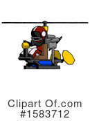 Black Design Mascot Clipart #1583712 by Leo Blanchette