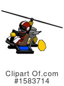 Black Design Mascot Clipart #1583714 by Leo Blanchette