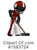 Black Design Mascot Clipart #1583724 by Leo Blanchette