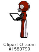 Black Design Mascot Clipart #1583790 by Leo Blanchette