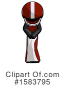 Black Design Mascot Clipart #1583795 by Leo Blanchette