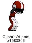 Black Design Mascot Clipart #1583806 by Leo Blanchette