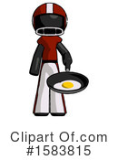 Black Design Mascot Clipart #1583815 by Leo Blanchette